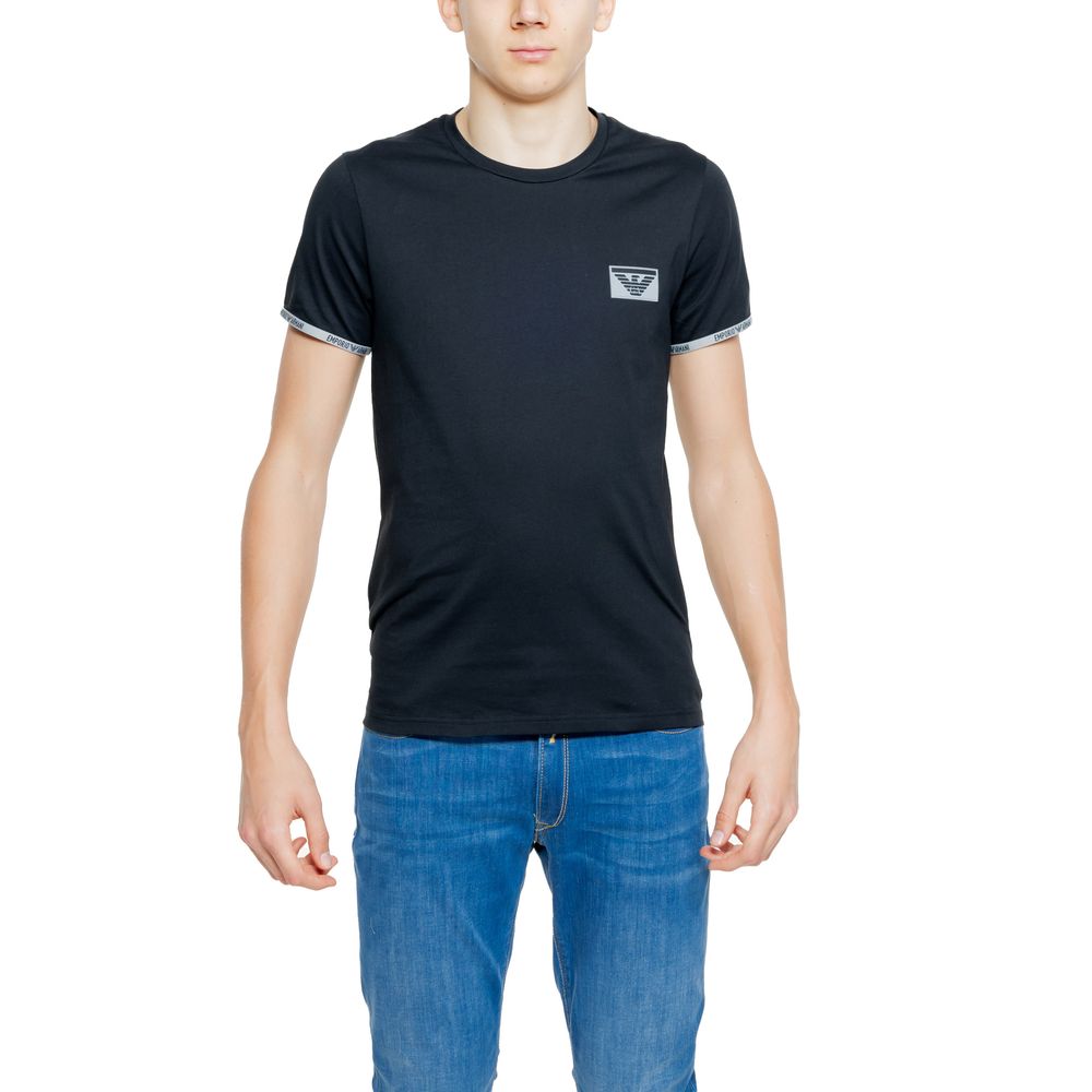 Black Cotton T-Shirt