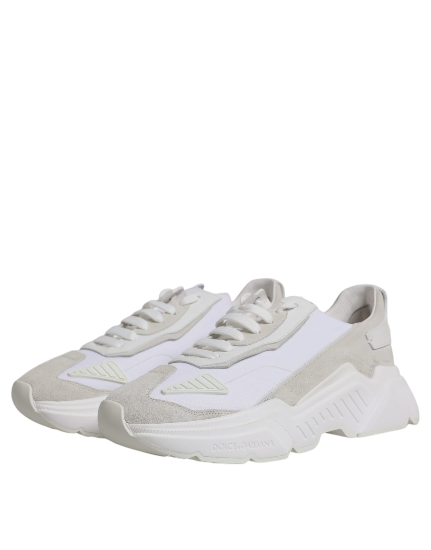 White Leather Daymaster Low Top Sneaker Shoes