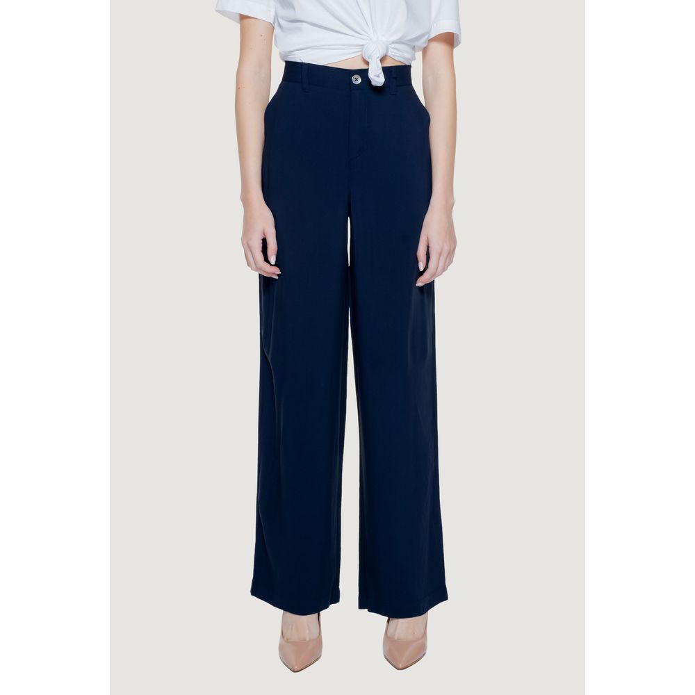 Blue Viscose Jeans & Pant