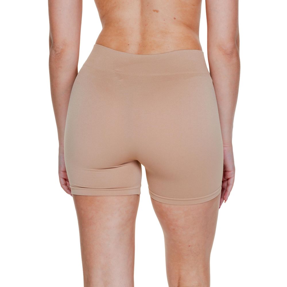 Beige Polyamide Short