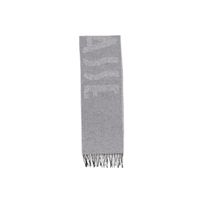 Gray Cotton Scarf