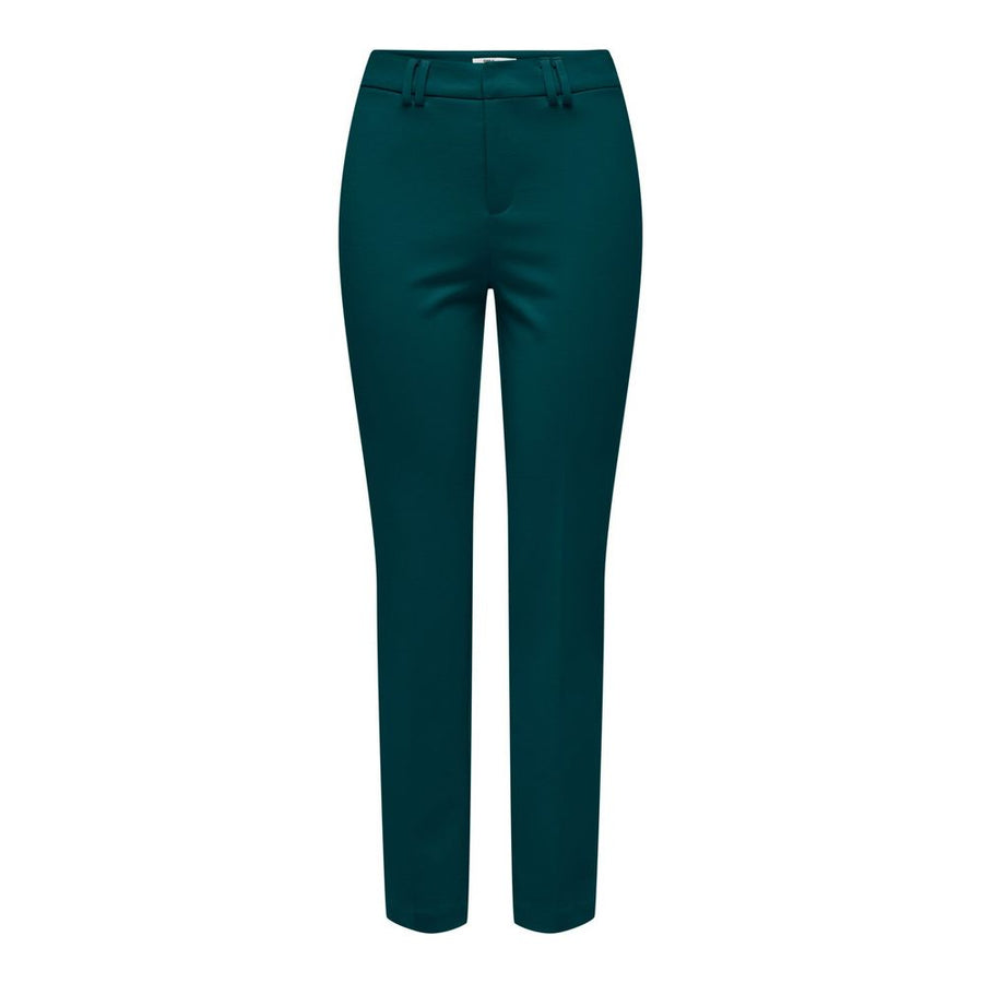 Green Polyester Jeans & Pant