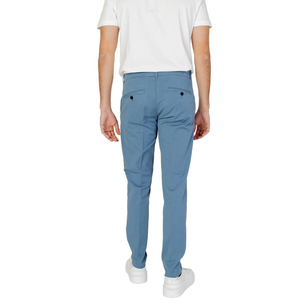 Blue Cotton Jeans & Pant