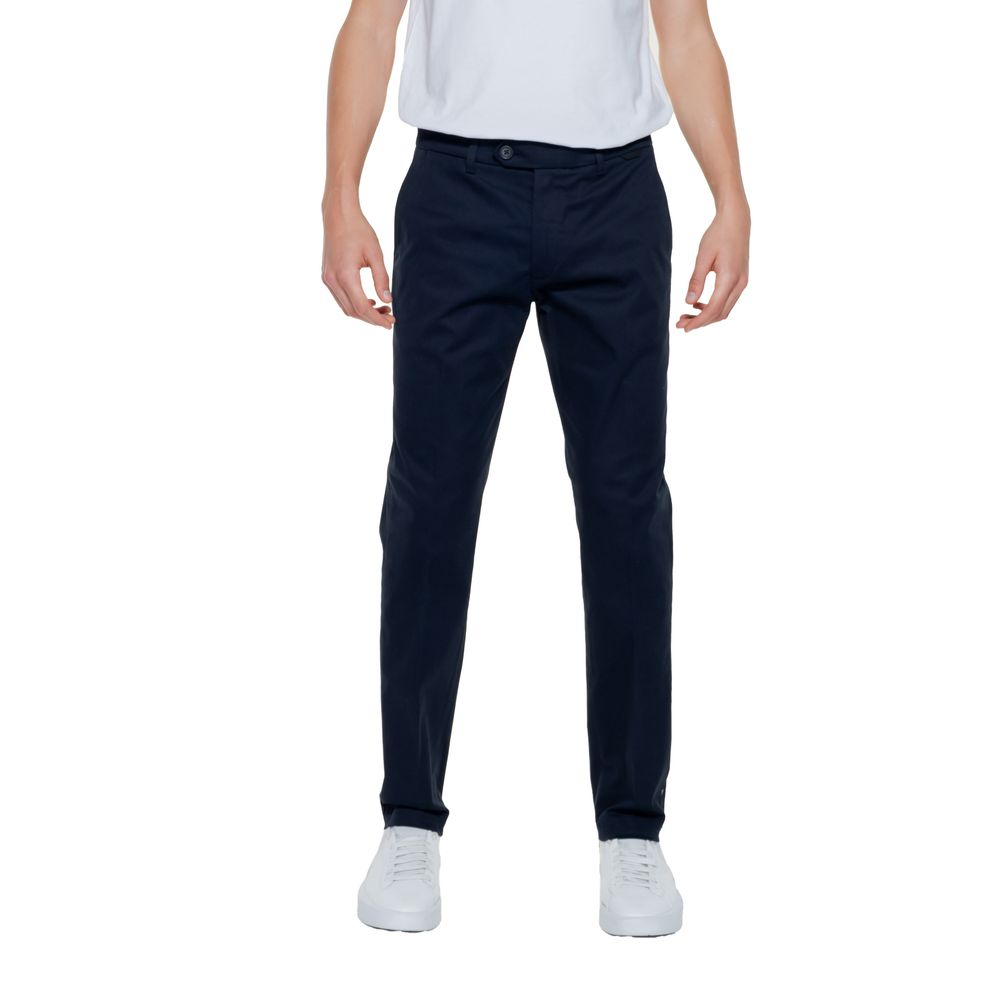 Blue Cotton Jeans & Pant