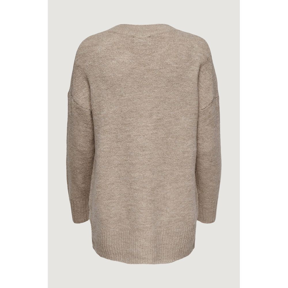 Beige Acrylic Sweater