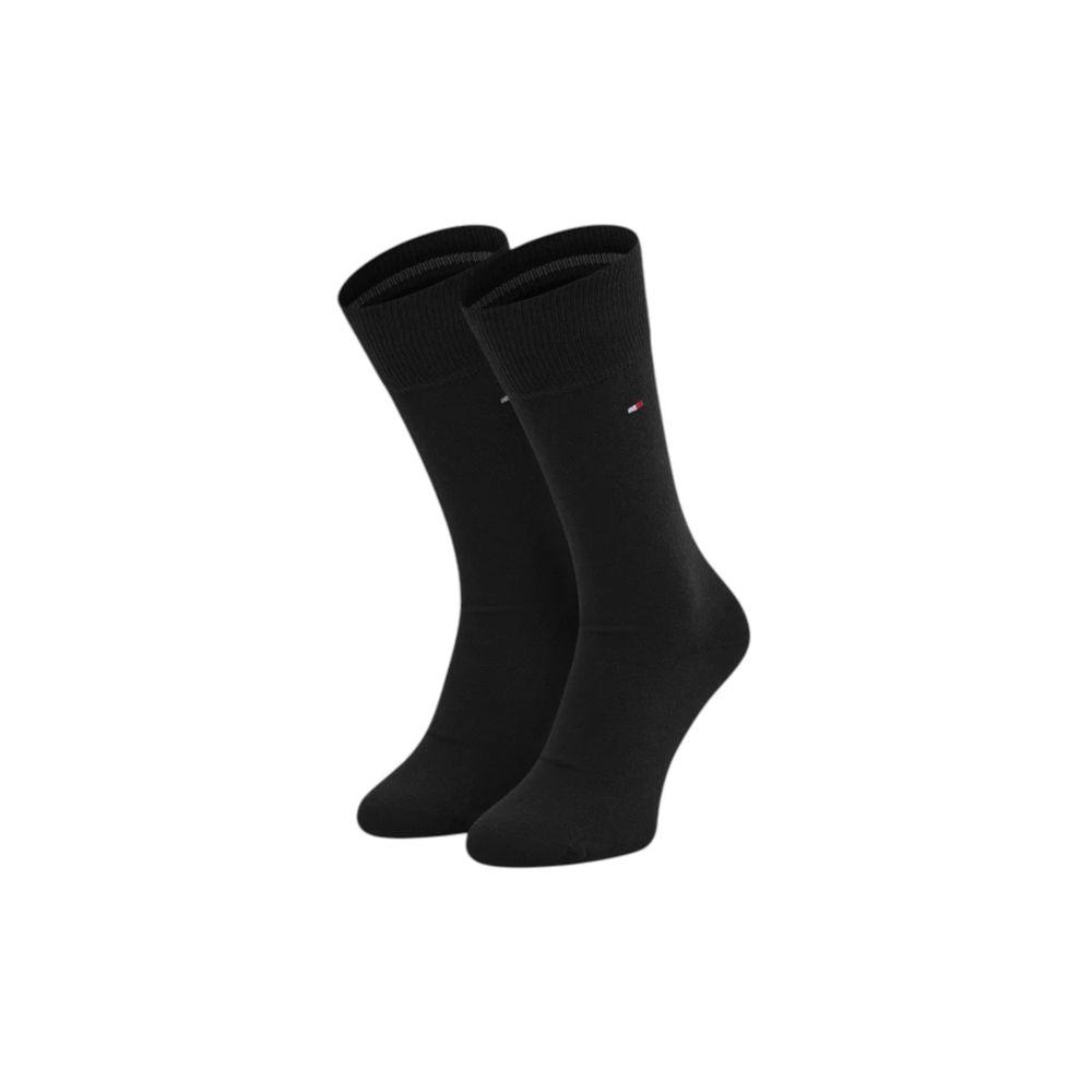 Black Cotton Sock