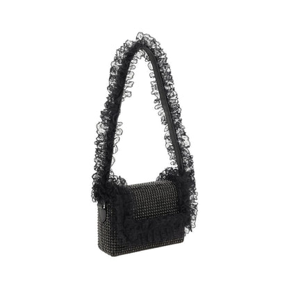 Crystal Lace Shoulder Bag