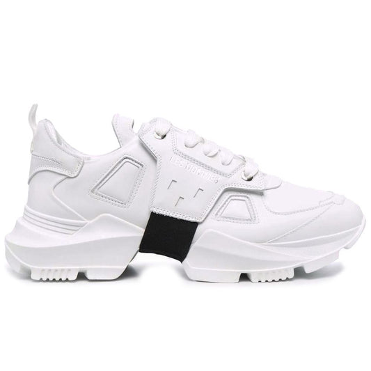 White Calfskin Men Sneaker