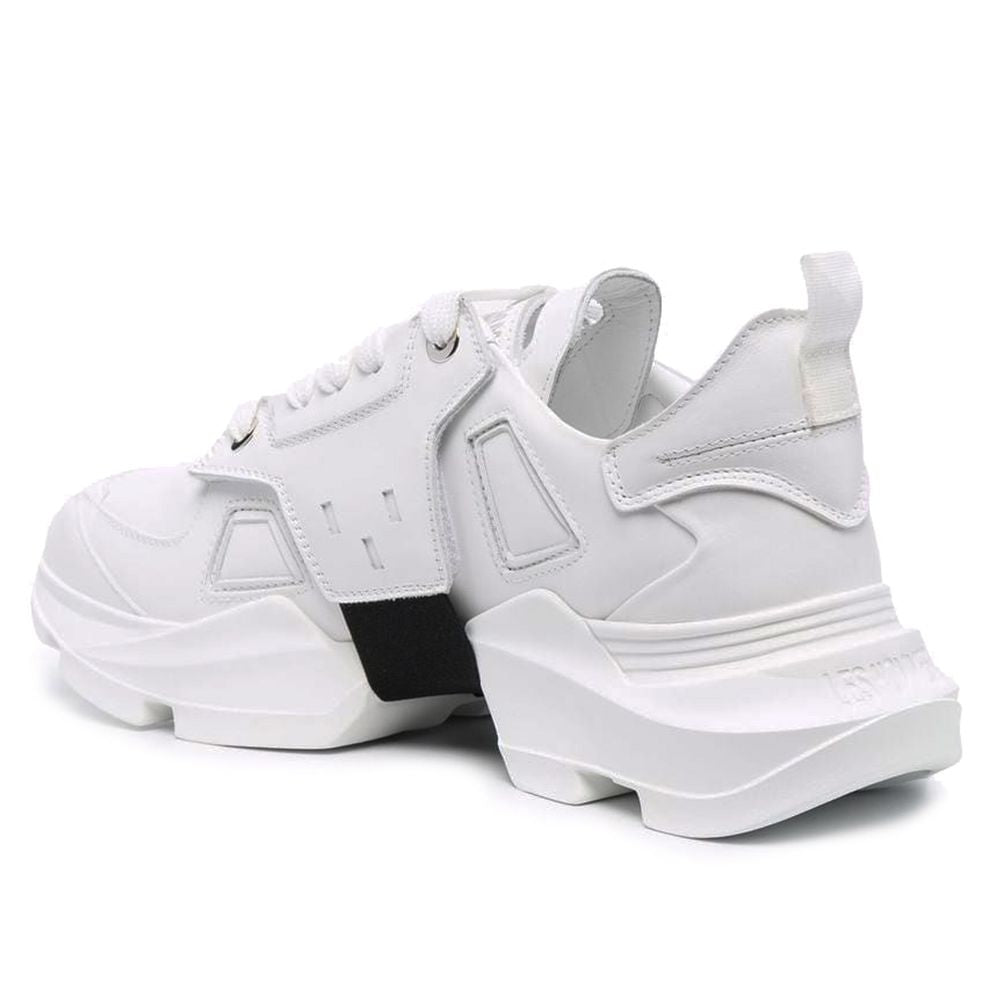 White Calfskin Men Sneaker