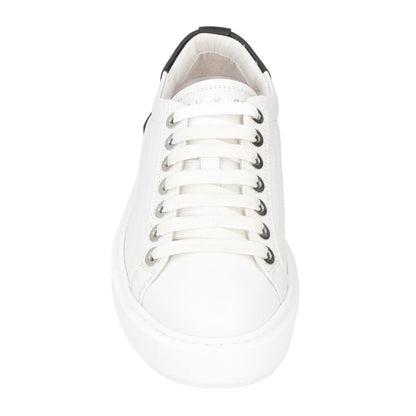 White Calfskin Men Sneaker