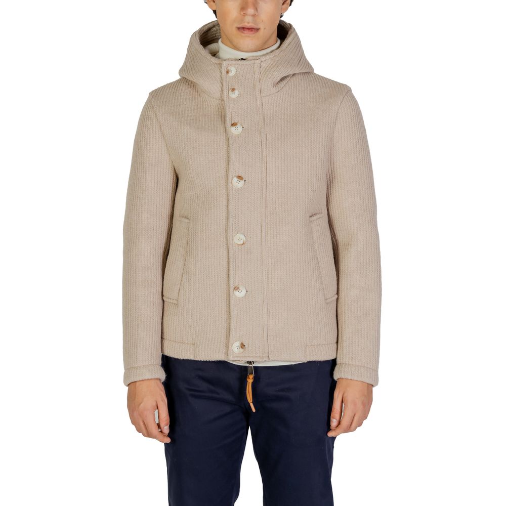 Beige Polyester Jacket