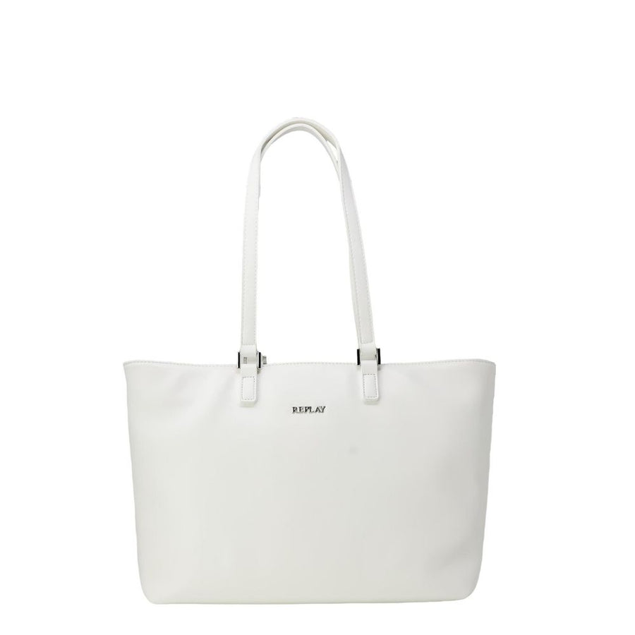 White Polyethylene Handbag