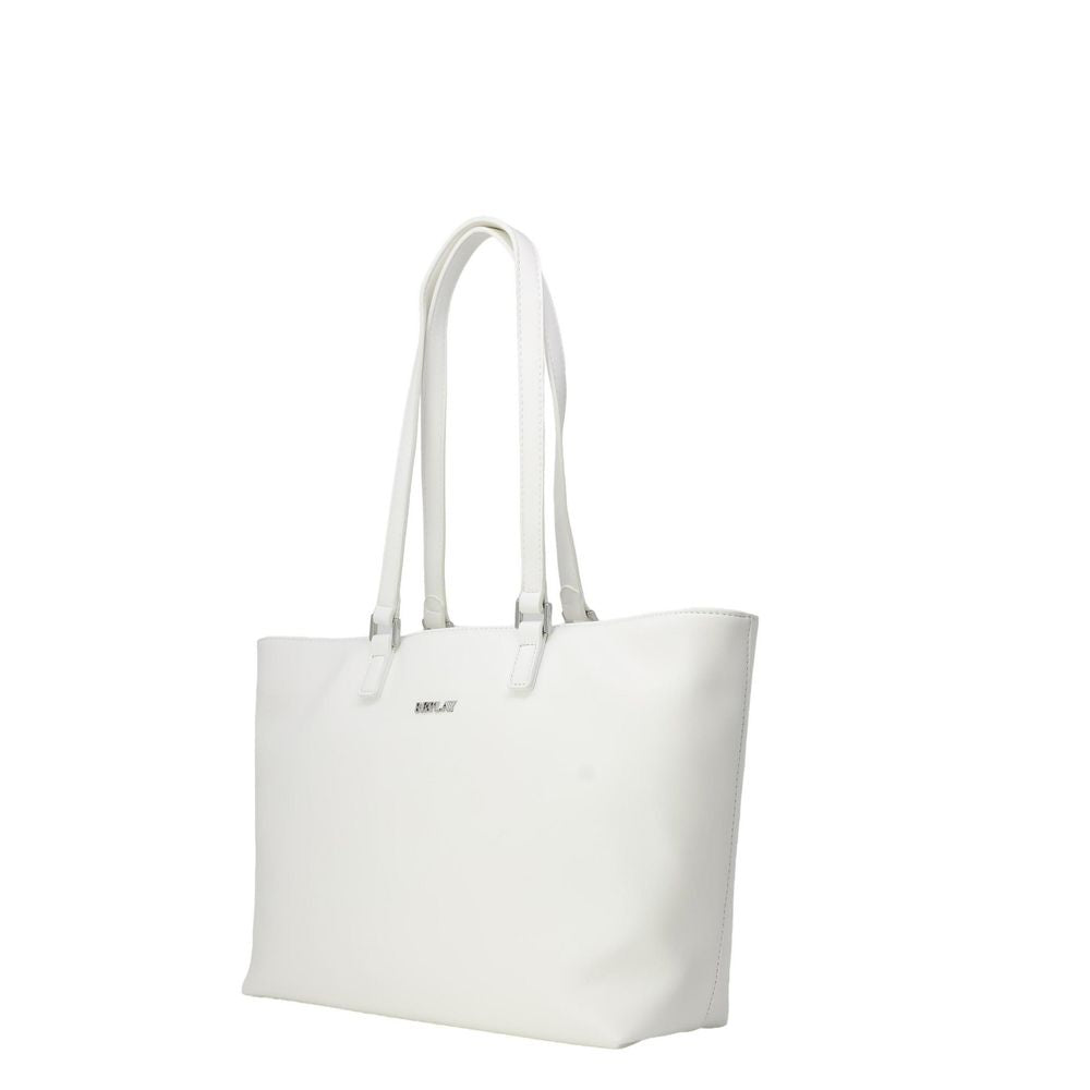 White Polyethylene Handbag