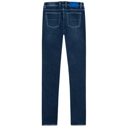 Blue Cotton Men Jeans