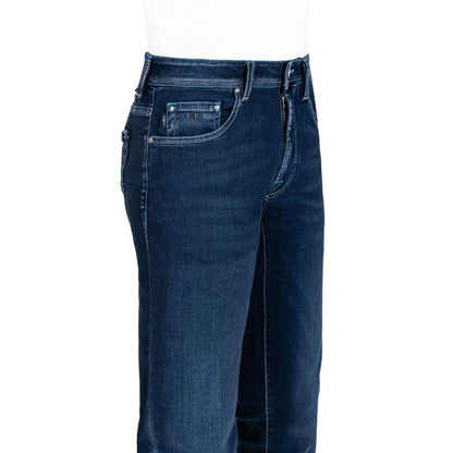 Blue Cotton Men Jeans