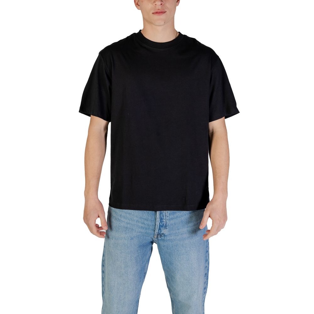 Black Cotton T-Shirt