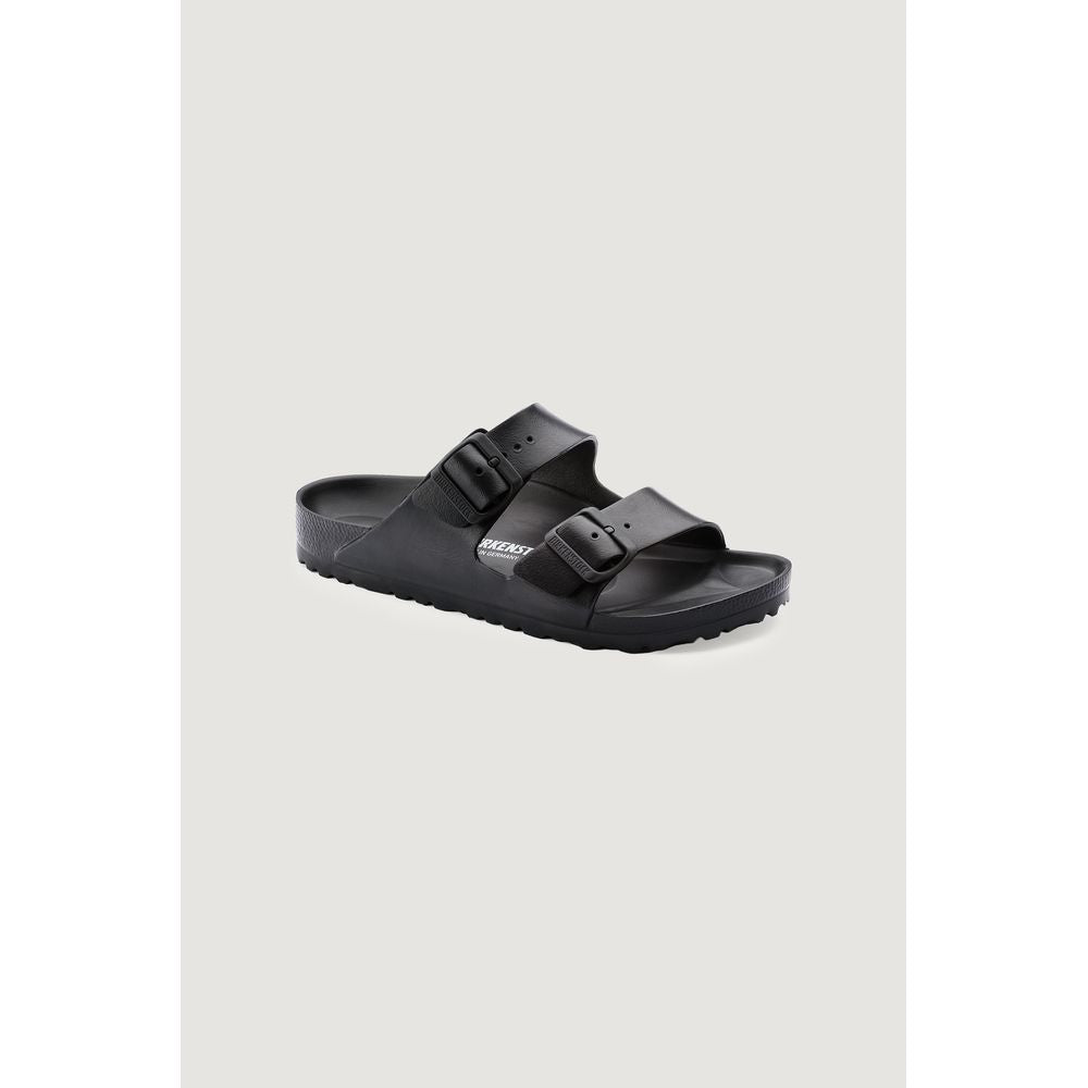 Black Polyester Sandal