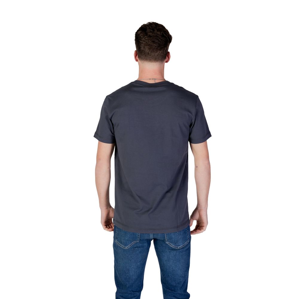 Gray Cotton Rigenerato T-Shirt