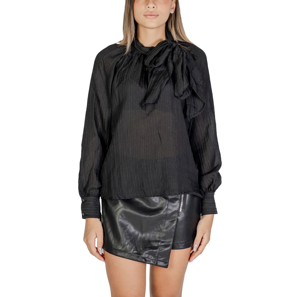 Black Polyester Shirt