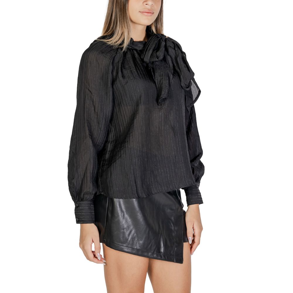 Black Polyester Shirt