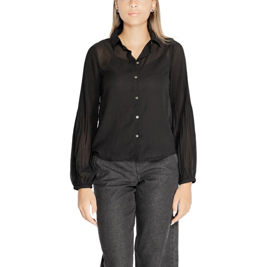 Black Recycled Polyester Shirt