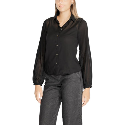 Black Recycled Polyester Shirt