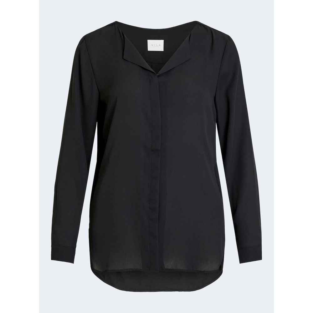 Black Polyester Shirt