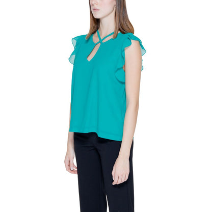 Green Polyester Shirt