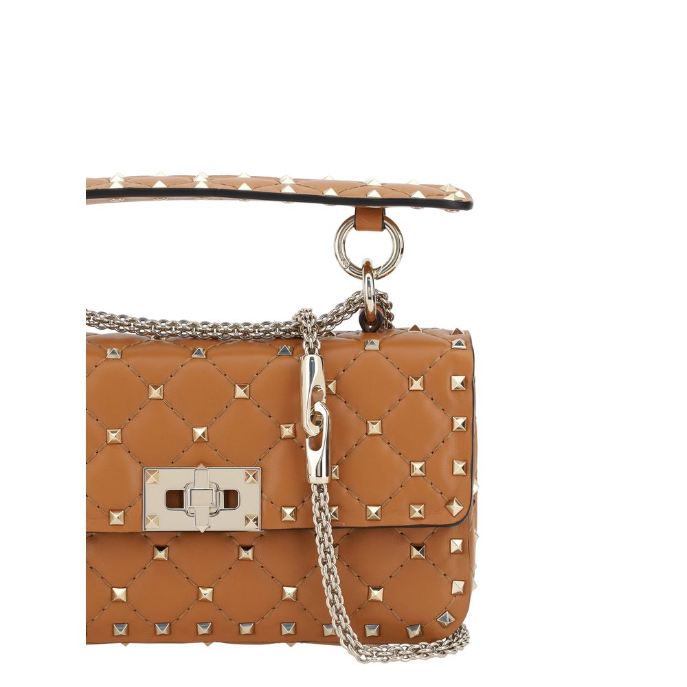 Rockstud Spike small leather Handbag