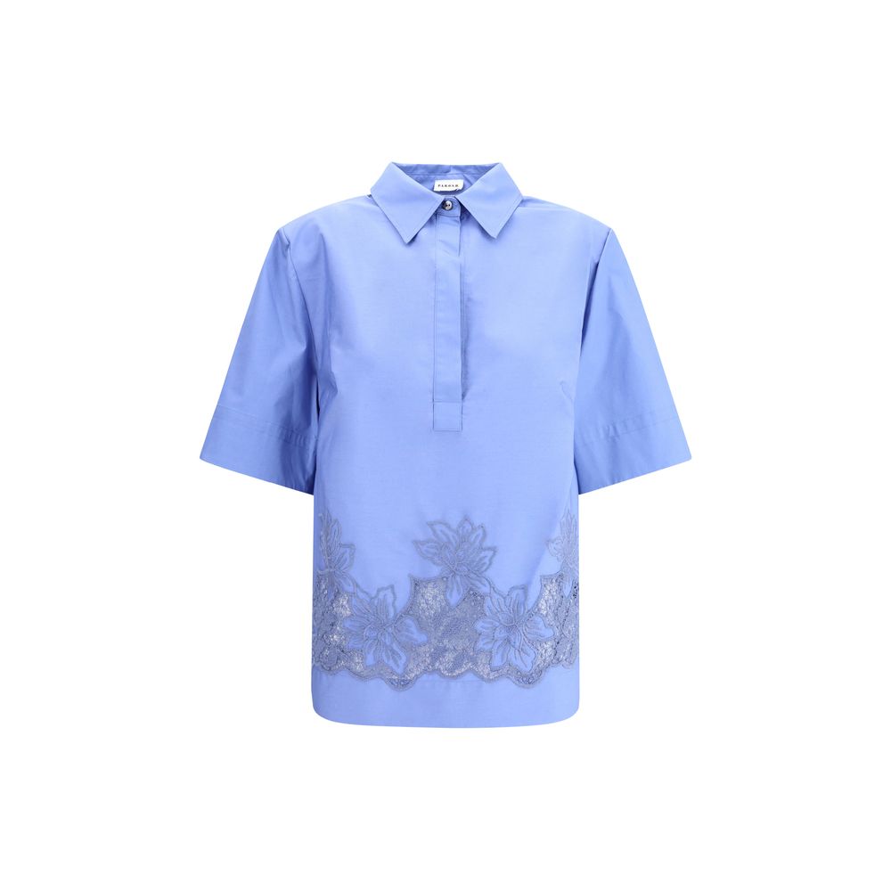 Short sleeves embroidered Shirt