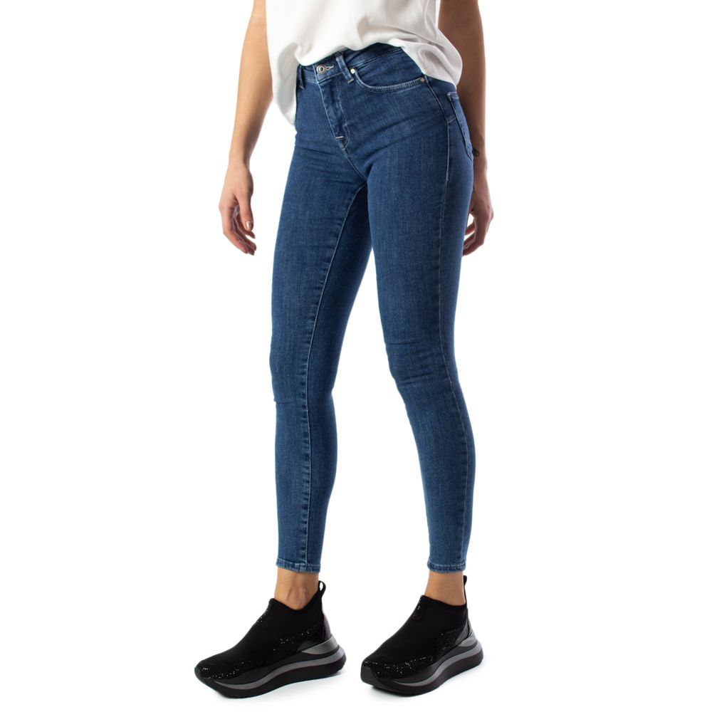 Blue Cotton Jeans & Pant