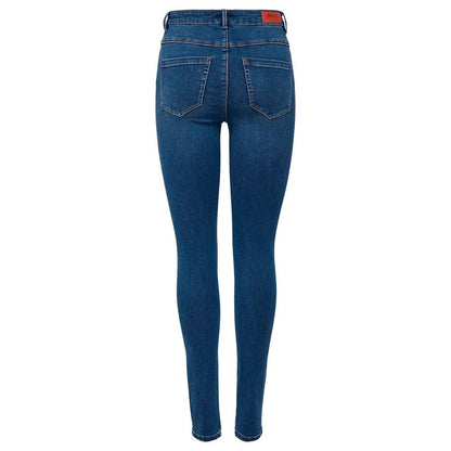 Blue Cotton Jeans & Pant