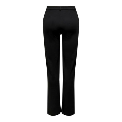 Black Elastane Jeans & Pant