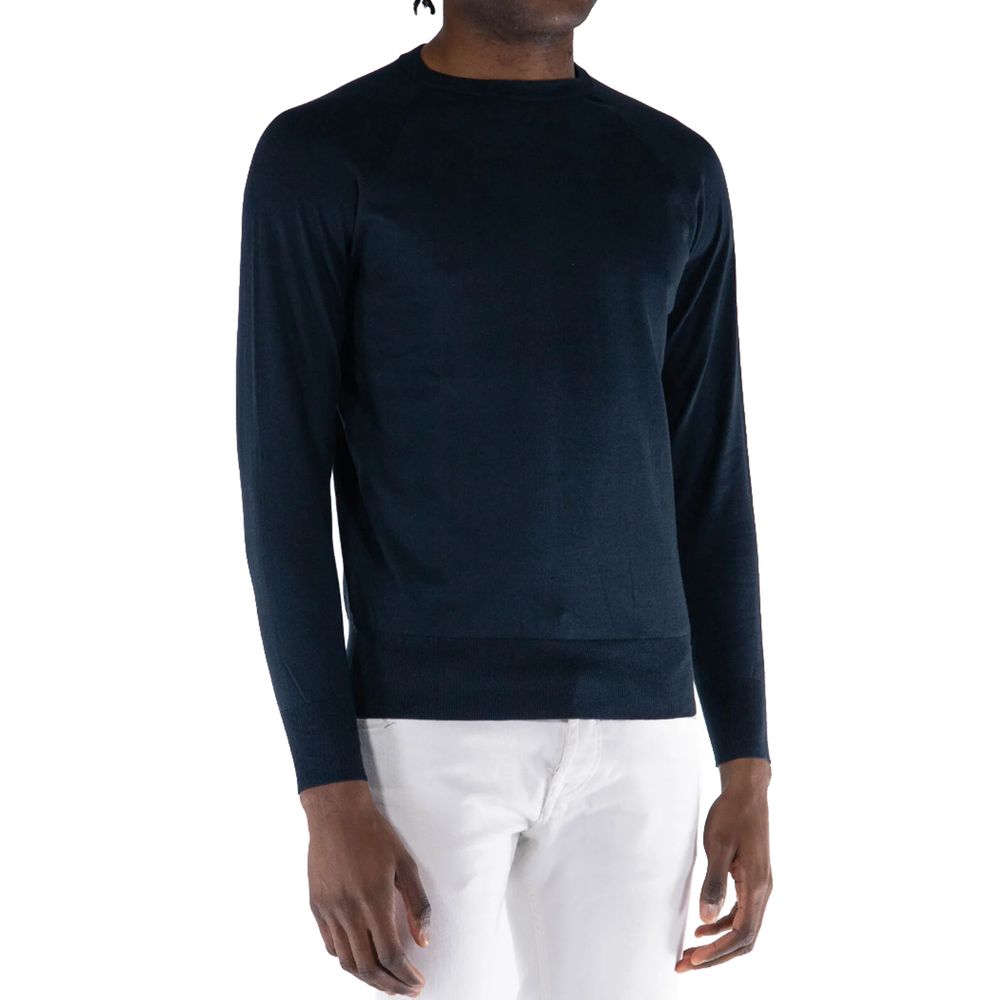 Blue Cotton Sweater