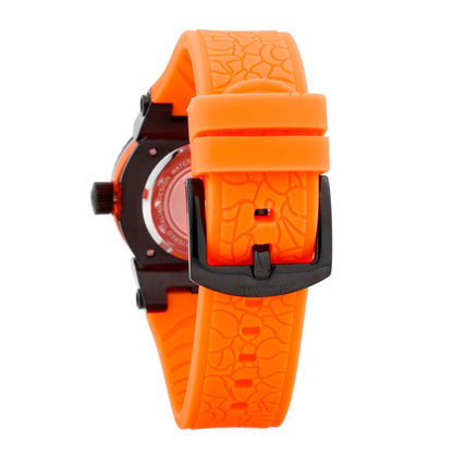 Orange Silicone Watch