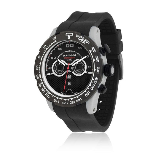 Black Rubber Watch