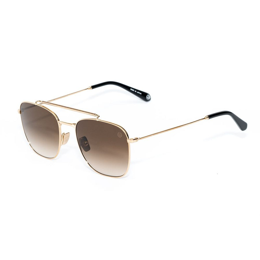 Gold Titanium Sunglasses