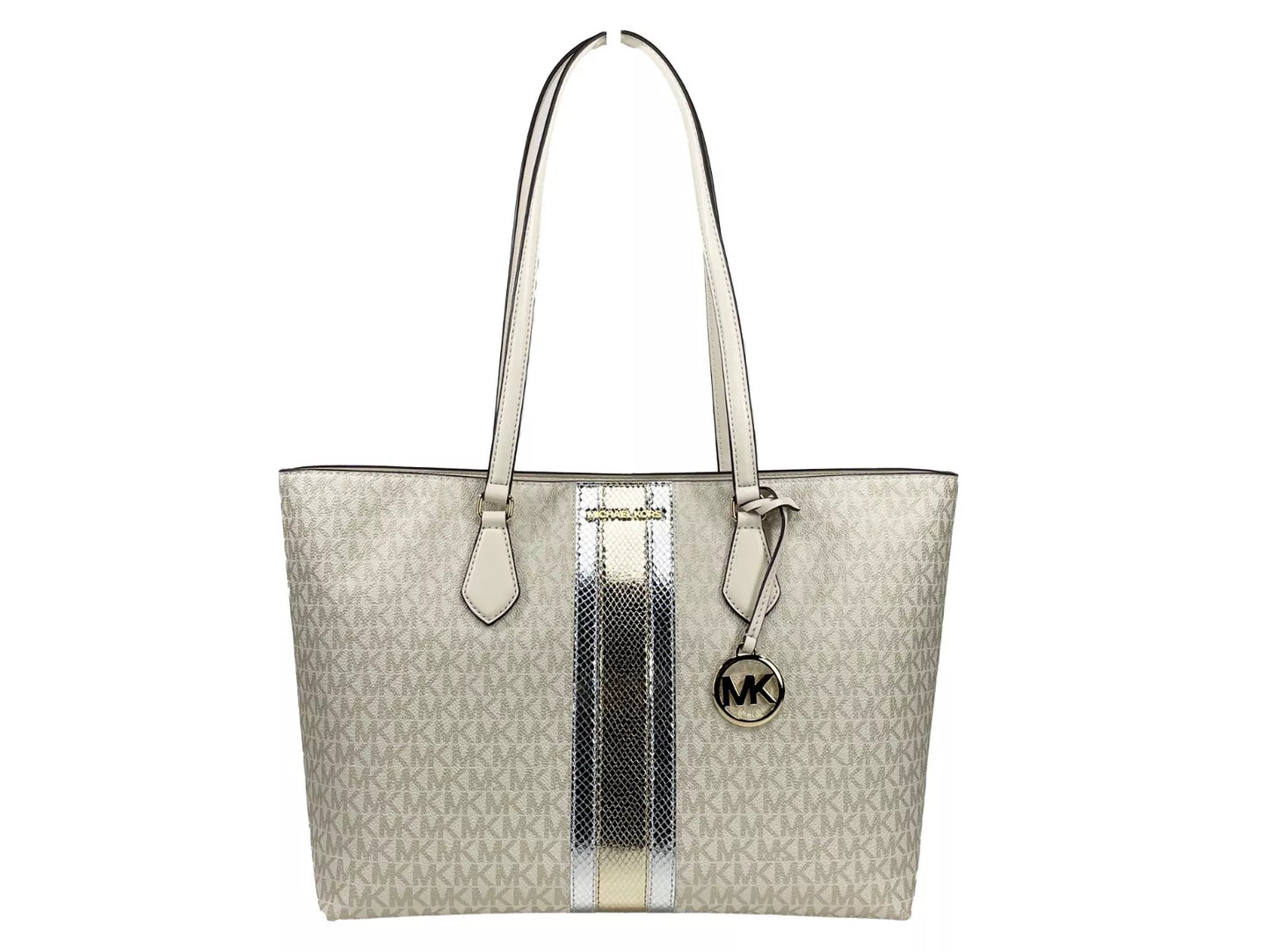 Sheila Large Tote Purse Bag Pale Gold