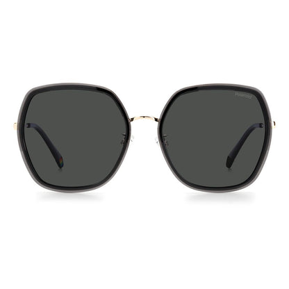 Gray Plastic Sunglasses