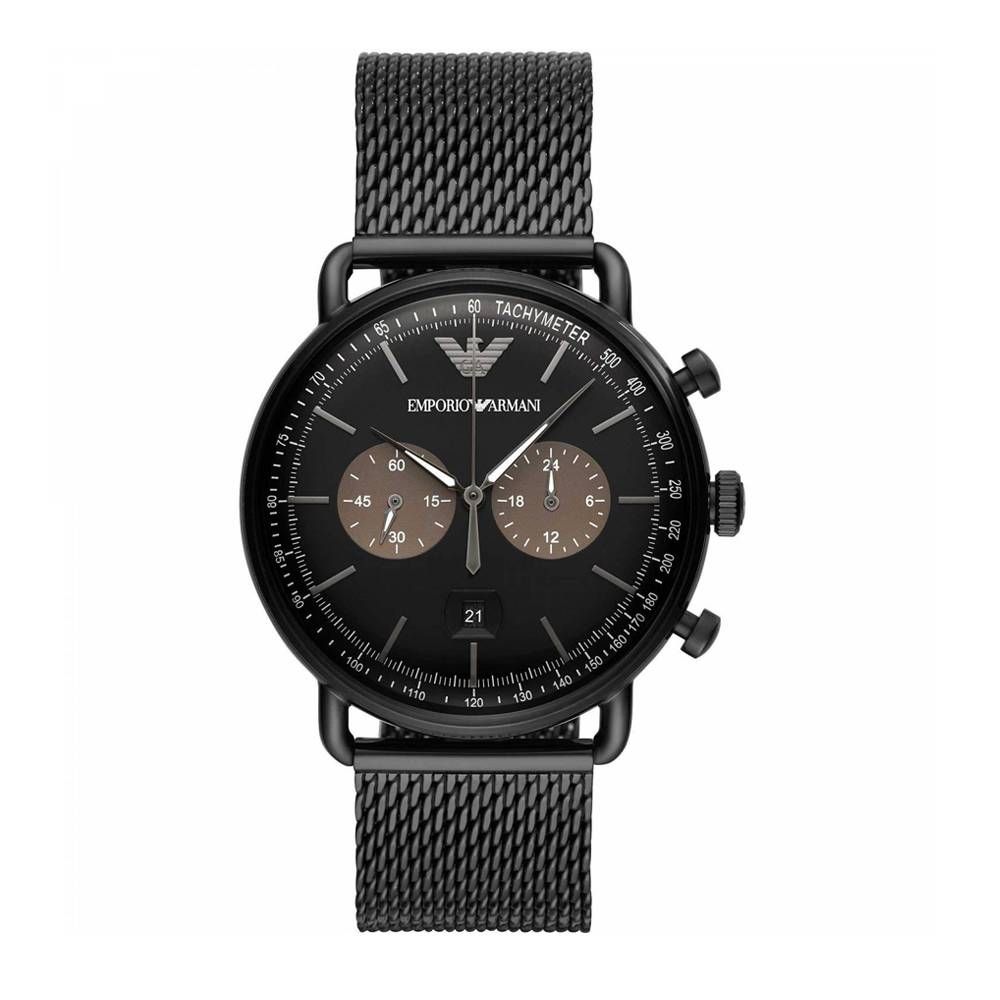 Black Steel Watch