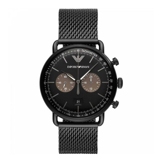 Black Steel Watch