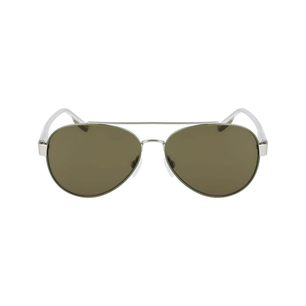 Green Metal Sunglasses