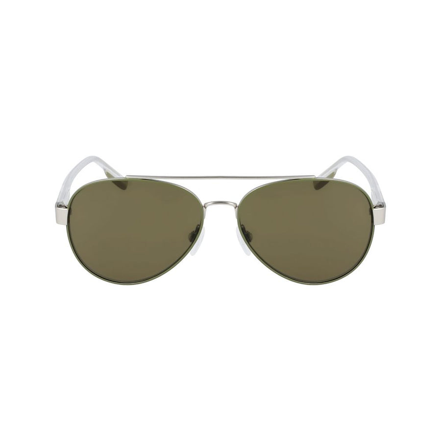 Green Metal Sunglasses