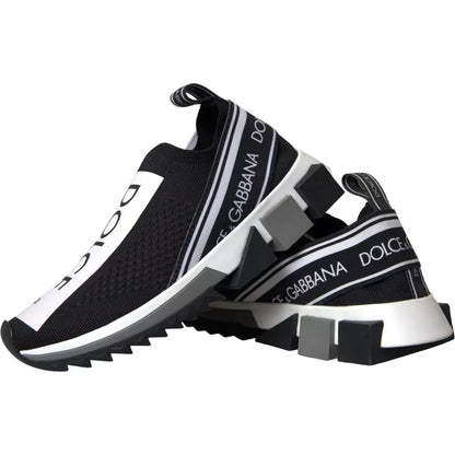 Black White Slip On Sorrento Sneakers Shoes