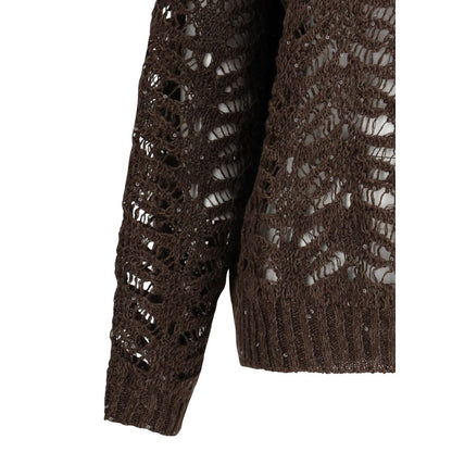 Perforated Sweater with sequins