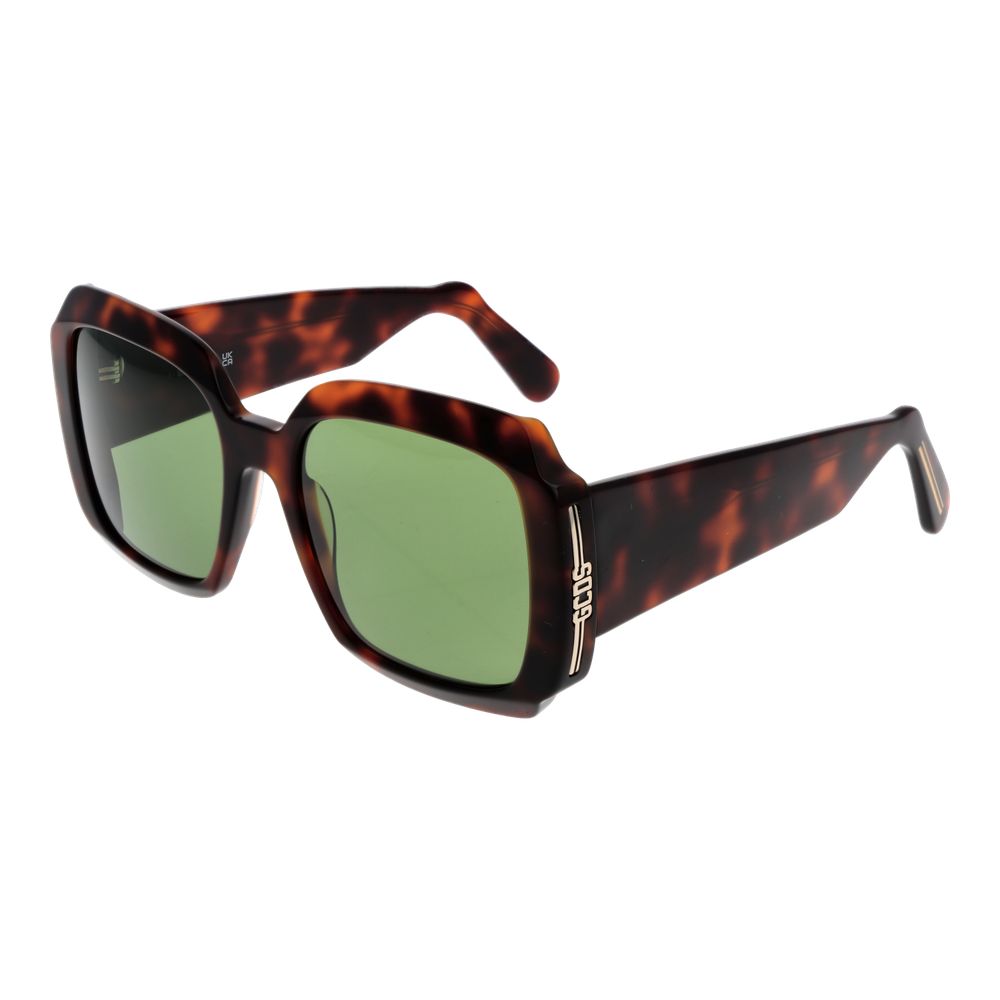 Brown Unisex Sunglasses