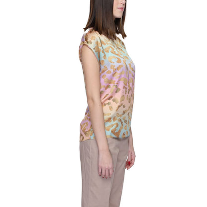 Beige Polyester Shirt