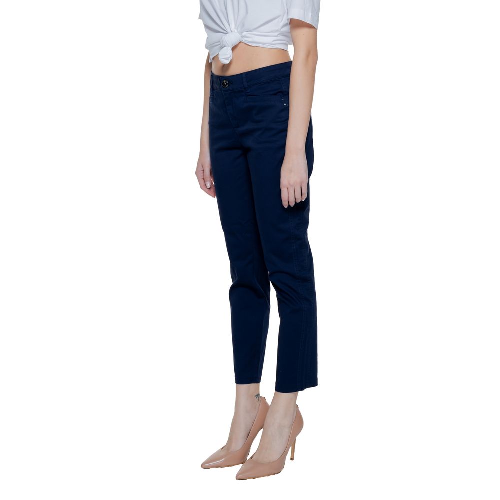 Blue Cotton Jeans & Pant