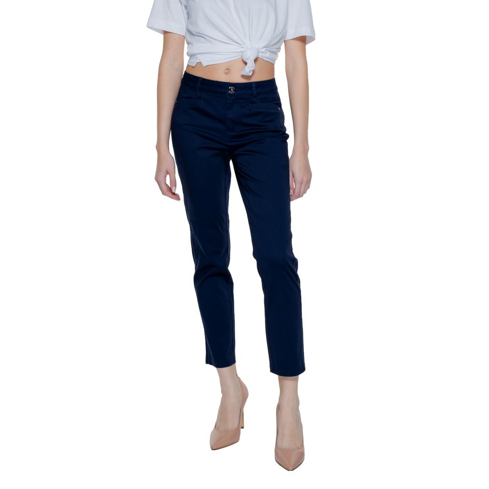 Blue Cotton Jeans & Pant