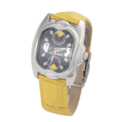 Yellow Leather Watch